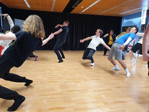 Dance workshop with Antonio Bukhar, Caroline Plummer Dance Fellow