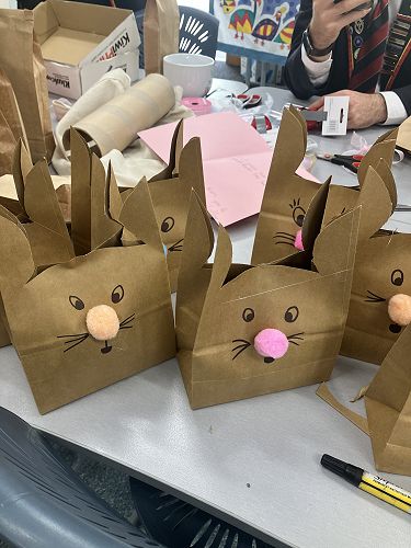 The beautiful Easter bags