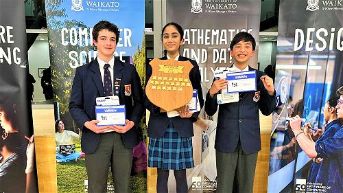 Waimaths winning team
