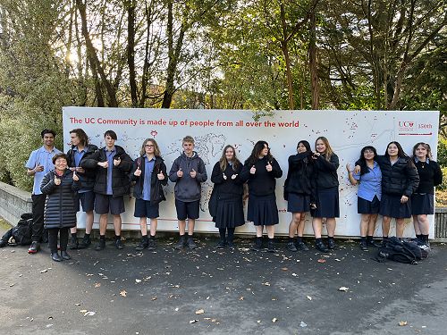 Senior Japanese class with Hayakawa Sensei