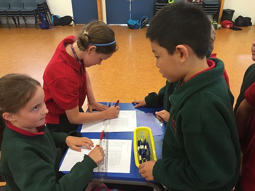 Lining up at the Issuing Officers