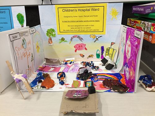 Children's Hospital 'Beach' Room by Asher, Quinn, Ranyah and Ryder