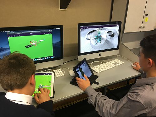 S.E.E.K. Cospaces: digital liteacy and coding. 