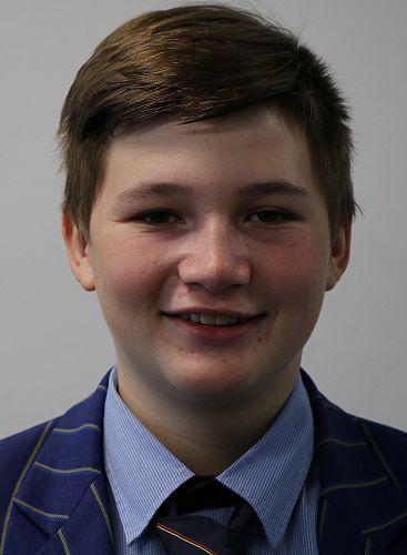 Alex Hodgson in year 13