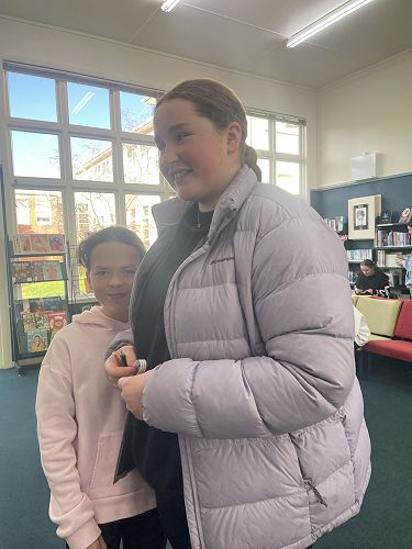 Kate Asher and Ella Howarth (Y9)