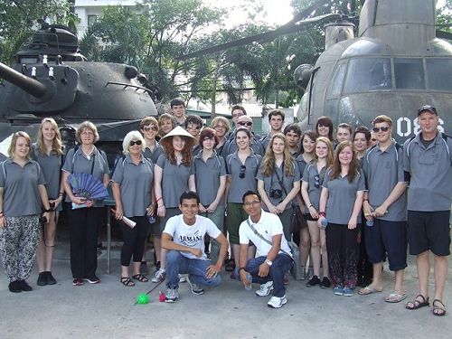 Student trip to Vietnam