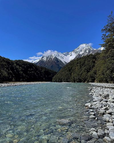 Year 13 Outdoor Ed on the Huxley Valley Tramp