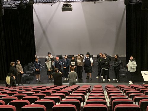 Toi Turi Project - rehearsal