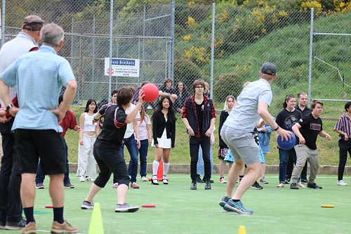 Staff Vs Students Dodgeball