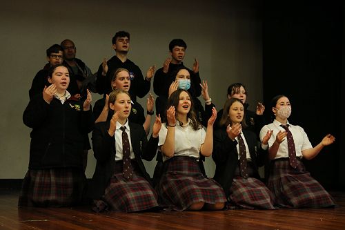 Kapa Haka Assembly performance