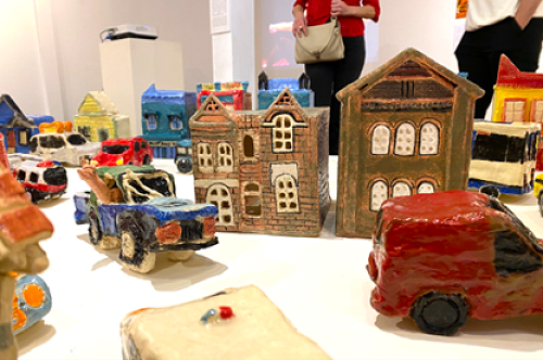 Places and Spaces 2023, Easthenware clay and glaze