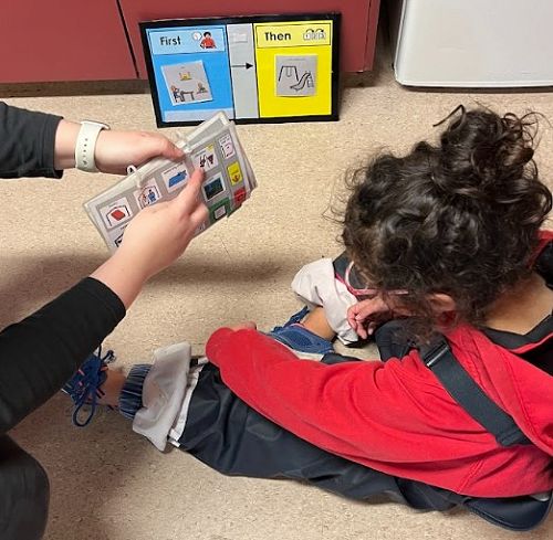 "More to say - go somewhere - outside - playground"