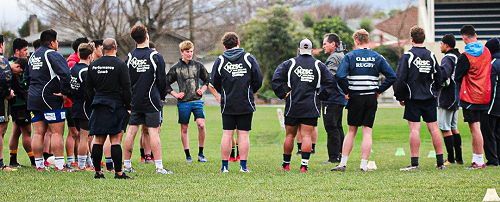 Dave Rennie joins PNBHS 1st XV for their Training Camp