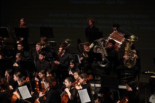BHS Orchestra at the Aurora Festival