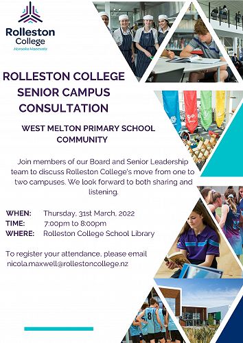 Rolleston College Senior Campus Consultation 22