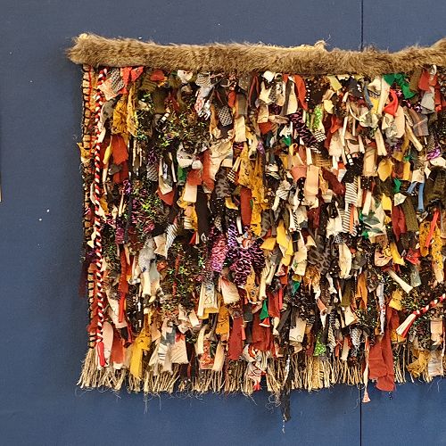 Come and visit our beautiful korowai hanging in the foyer which all Kaurilands school children have had a part in making. 