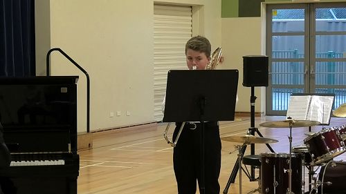 Video: Jonny Croker, year 8, student of Karl Margevka, “Sonata in F major, 1st mt” by B. Marcello