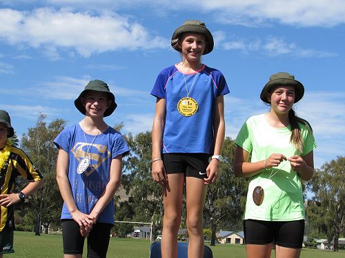 12 yr girls individual winners