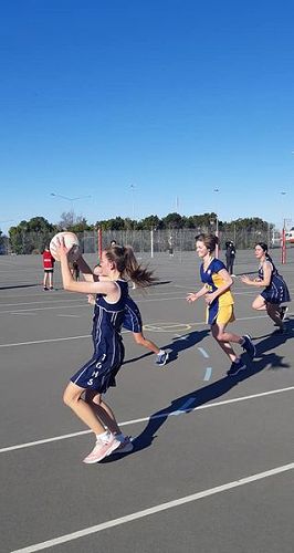Netball 2021 the Senior Development Team