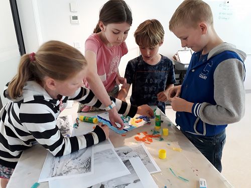 The exciting part - adding colour