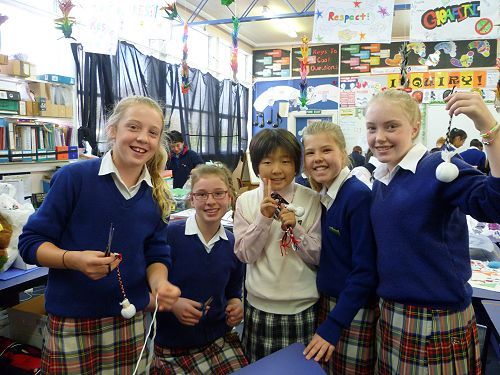 Japanese Students enjoying school life at Cobham and activities around Christchurch