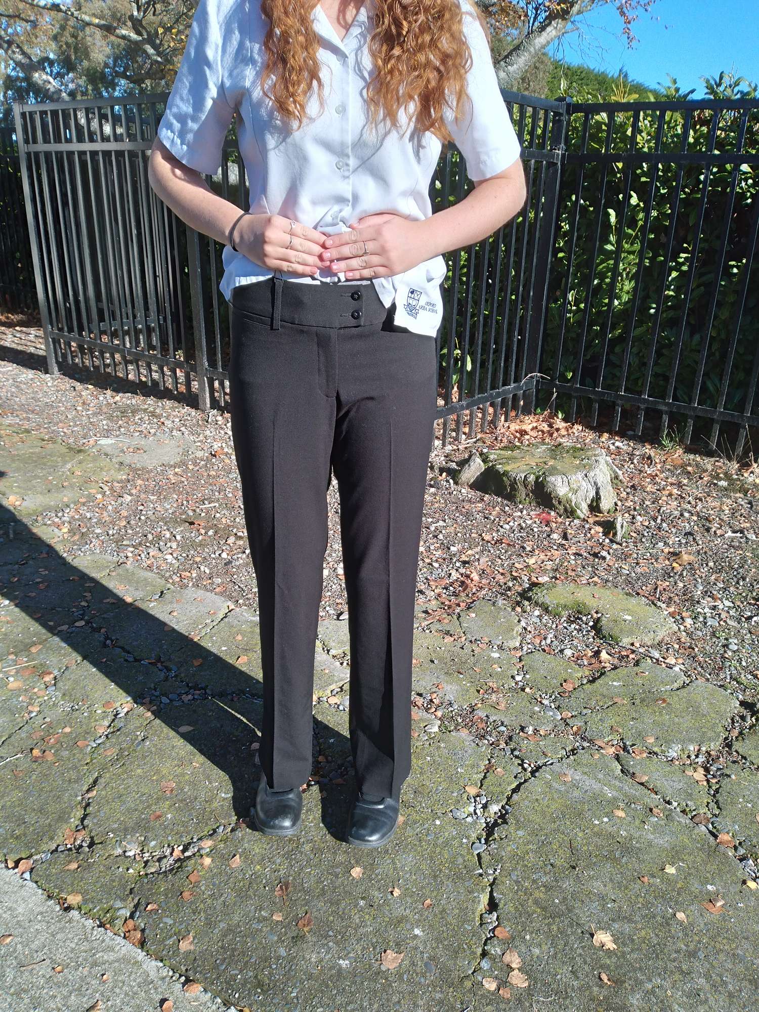 Senior Girls' Uniform - Black Trousers