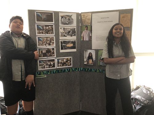 Artwork display for 'Taking care of your Eyes' Art competition in Tactile Exploration TAIP