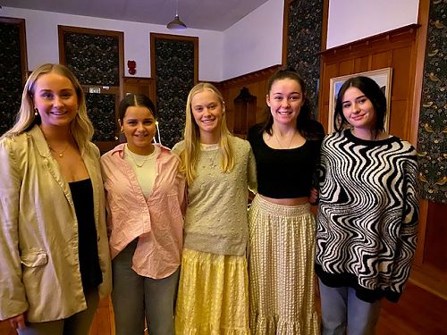 Phoebe Wellstead, Kate Oliver, Annabelle Hurst, Renee Mosley, Isabella Weston-Cooke