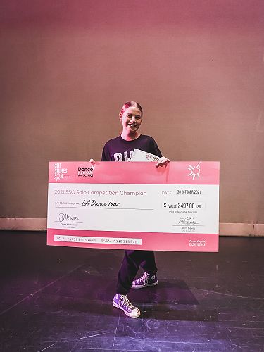 Overall National Solo Champion - Maia Jefferson