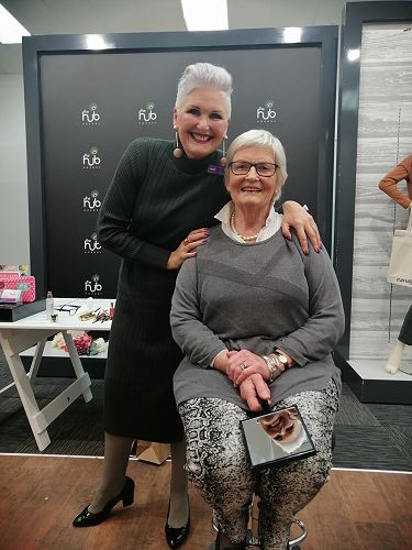 Pam Chapman enjoys a makeover!