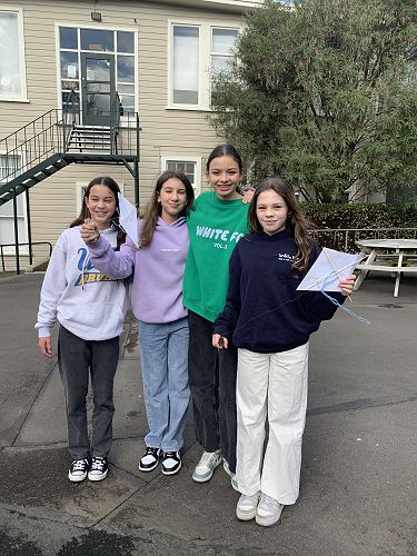 Having fun with friends