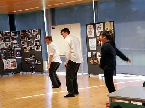 RNZB visit term #2 - with the Year 13 Drama class