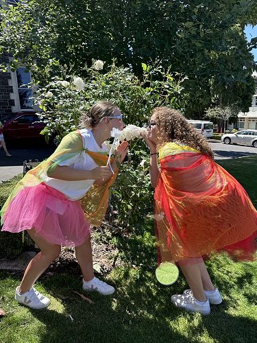 Year 10 Drama students channel A Midsummer Night's Dream in 29C...