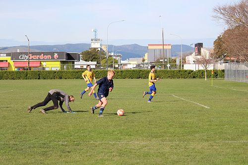 Junior XI Football v Rongotai College