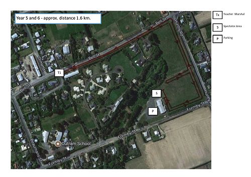 Year 5 & 6 Cross Country Course