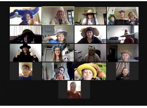 Best hat Deaf Hub Zoom