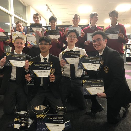 Our all-conquering HBHS Debaters