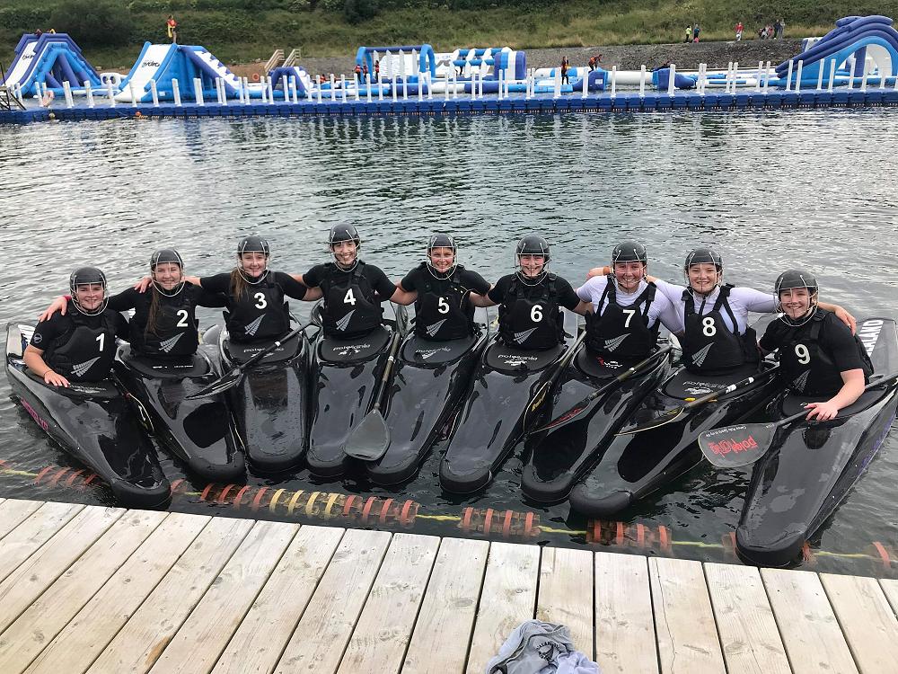 NZ Under 21 Women Junior Canoe Polo International Championships