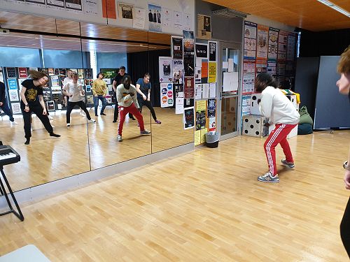 Dance workshop with Antonio Bukhar, Caroline Plummer Dance Fellow