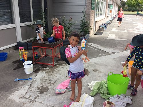 Cooling off with Team Waipuna