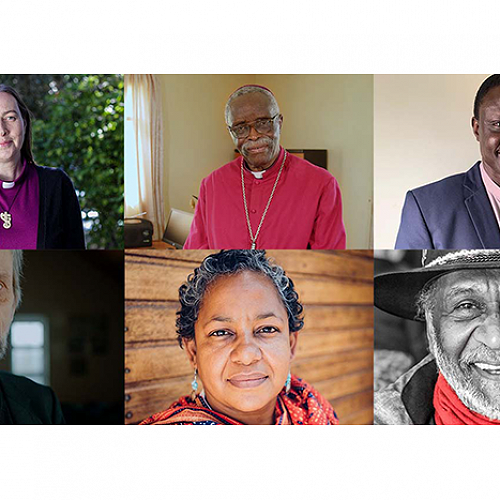 Guest contributors to the video series - The Rev’d Canon Dr Joseph Zebedayo Bilal Kenyi, the Rev’d Dr Manfred Deselaers, Pastor Ray Minniecon, the Rev’d René August, the Right Rev’d Dinis Sengulane and the Right Rev’d Dr Eleanor Sanderson