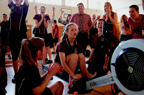 Interhouse Rowing