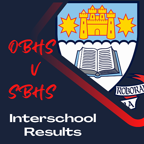 OBHS v SBHS Interschool results