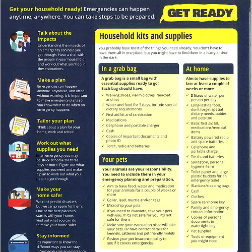 Preparing for Emergencies