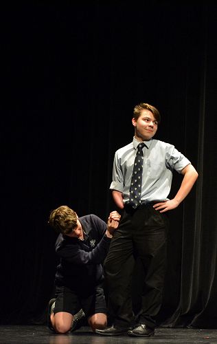 Jamie Honey (left) and Corey Symon.