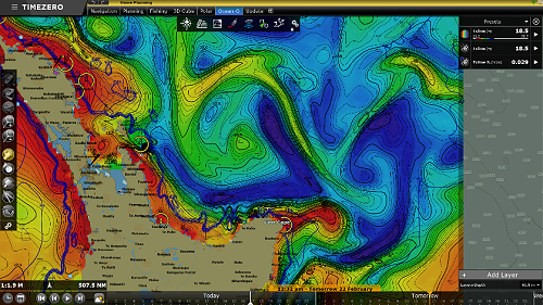 TZ OCEAN-O Oceanographic Forecasting