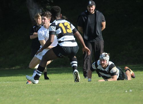 1st XV vs New Plymouth Boys' High School