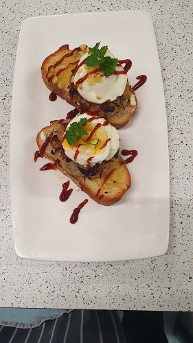 Homemade Hash and Poached Eggs