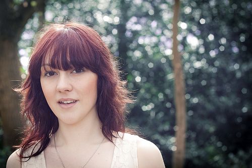 Portrait of Lucy composed with the 'rule of thirds'