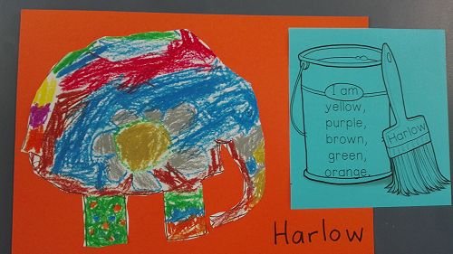 E is for Elmer the Elephant